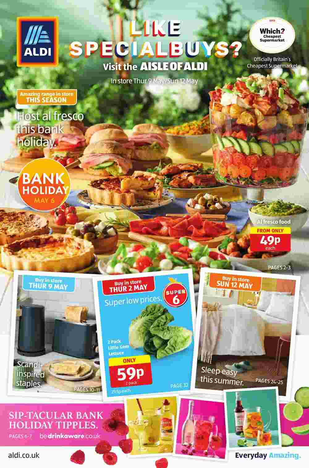 Aldi offers valid from 09/05/2024 - Page 1.