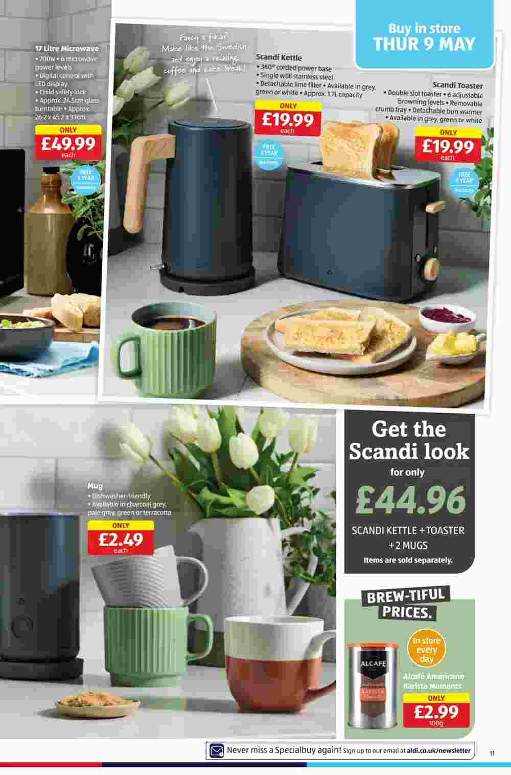 Aldi offers valid from 09/05/2024 - Page 11.