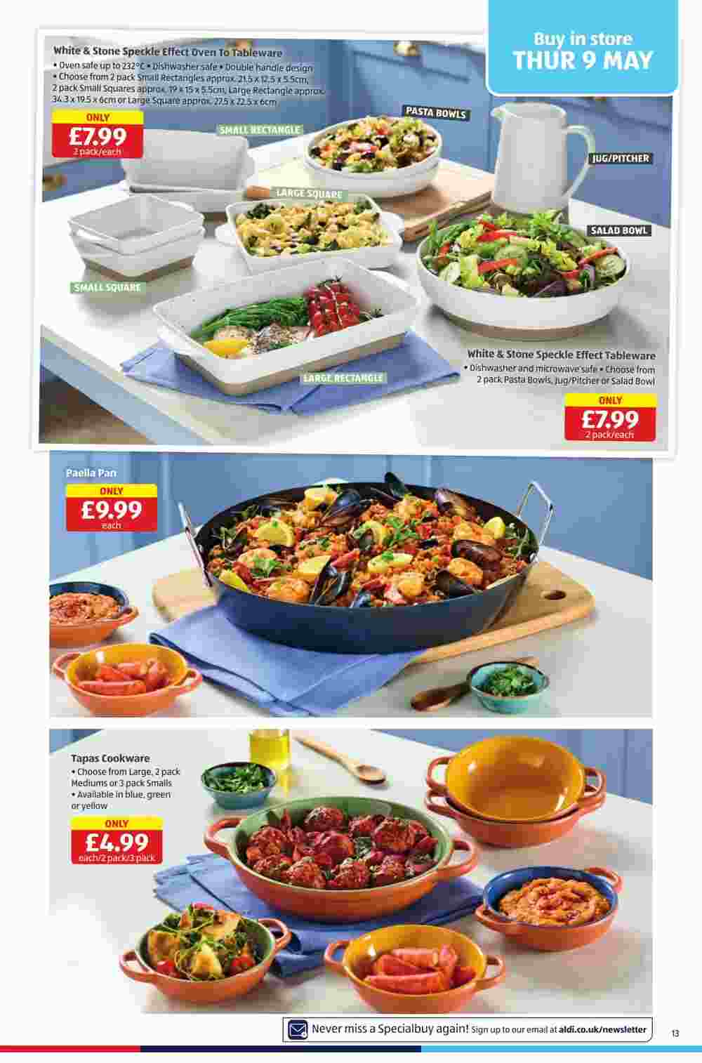 Aldi offers valid from 09/05/2024 - Page 13.