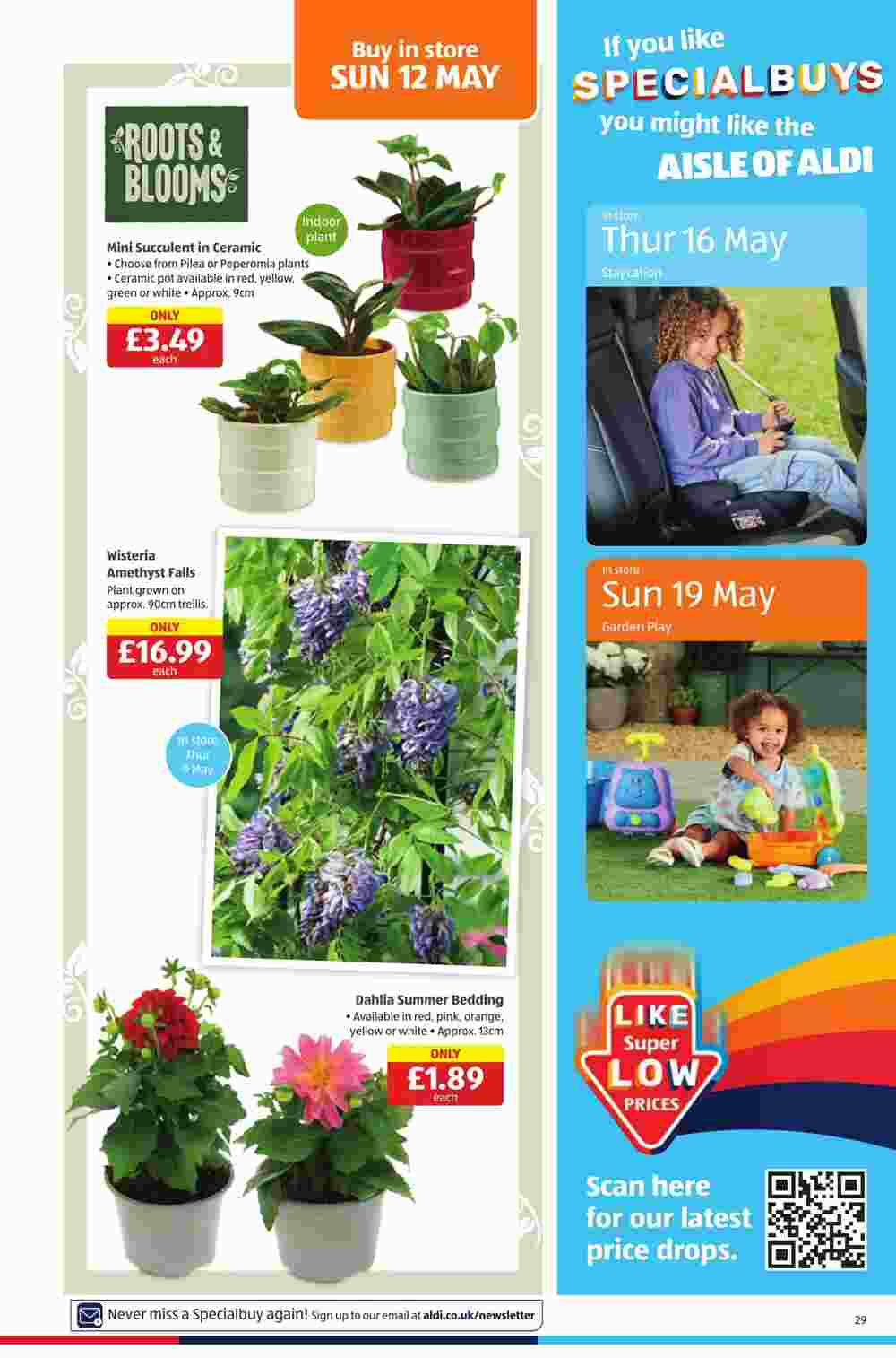 Aldi offers valid from 09/05/2024 - Page 29.