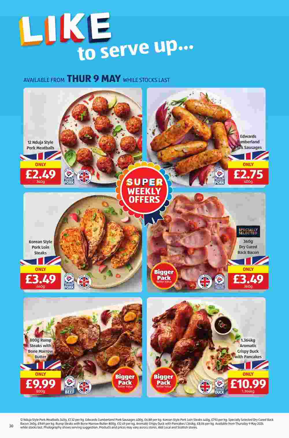 Aldi offers valid from 09/05/2024 - Page 30.