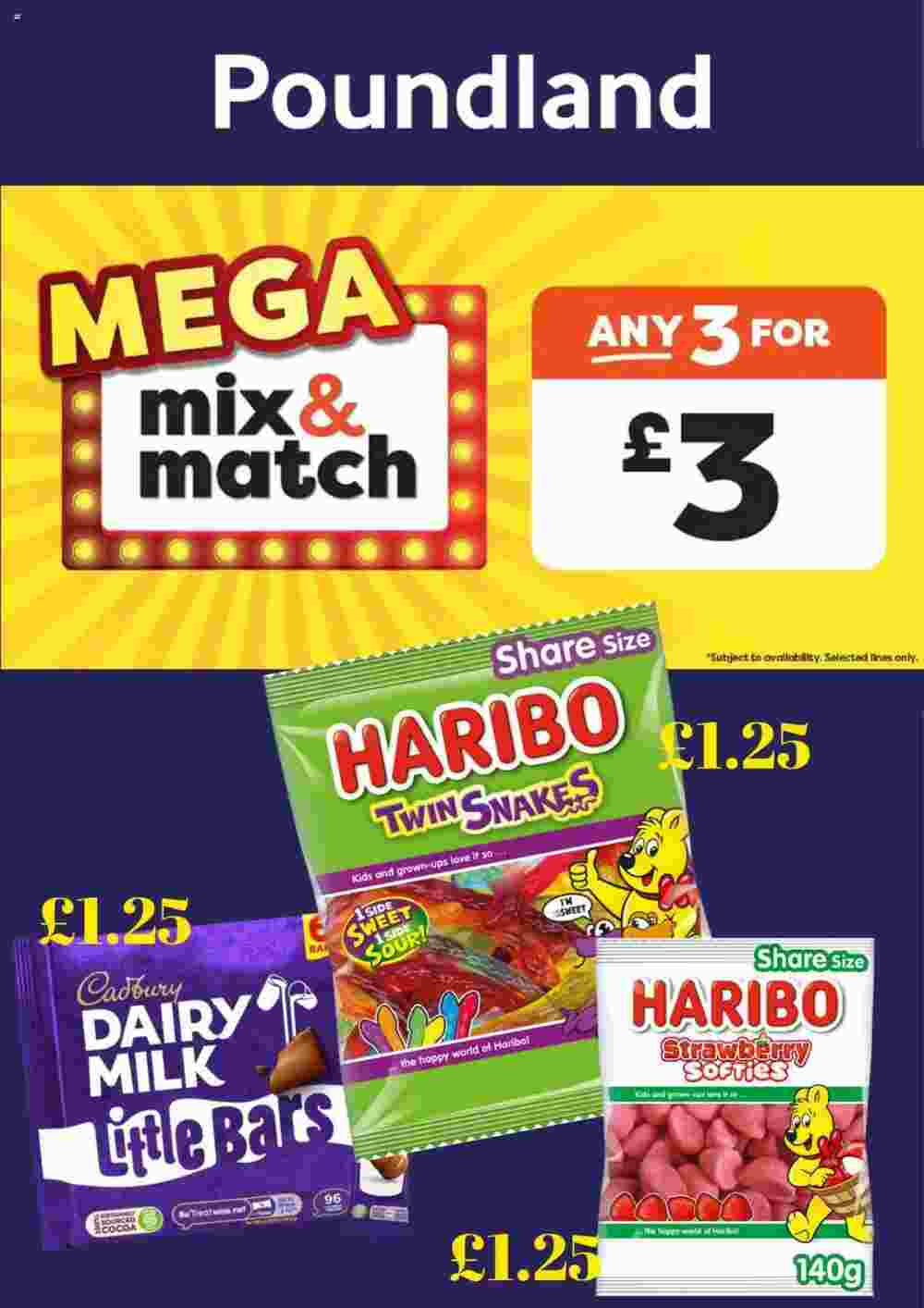 Poundland offers valid from 13/05/2024 - Page 1.