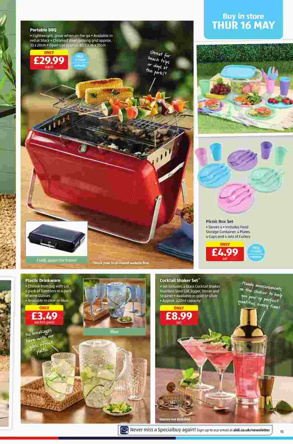Aldi offers valid from 16/05/2024 - Page 15.