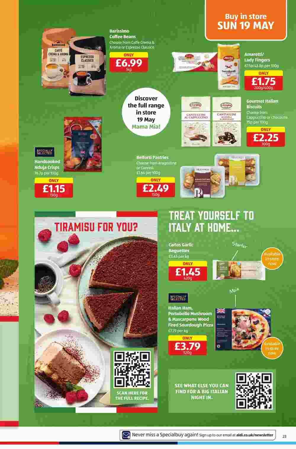 Aldi offers valid from 16/05/2024 - Page 23.