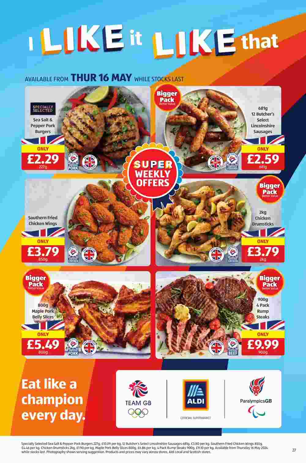 Aldi offers valid from 16/05/2024 - Page 27.