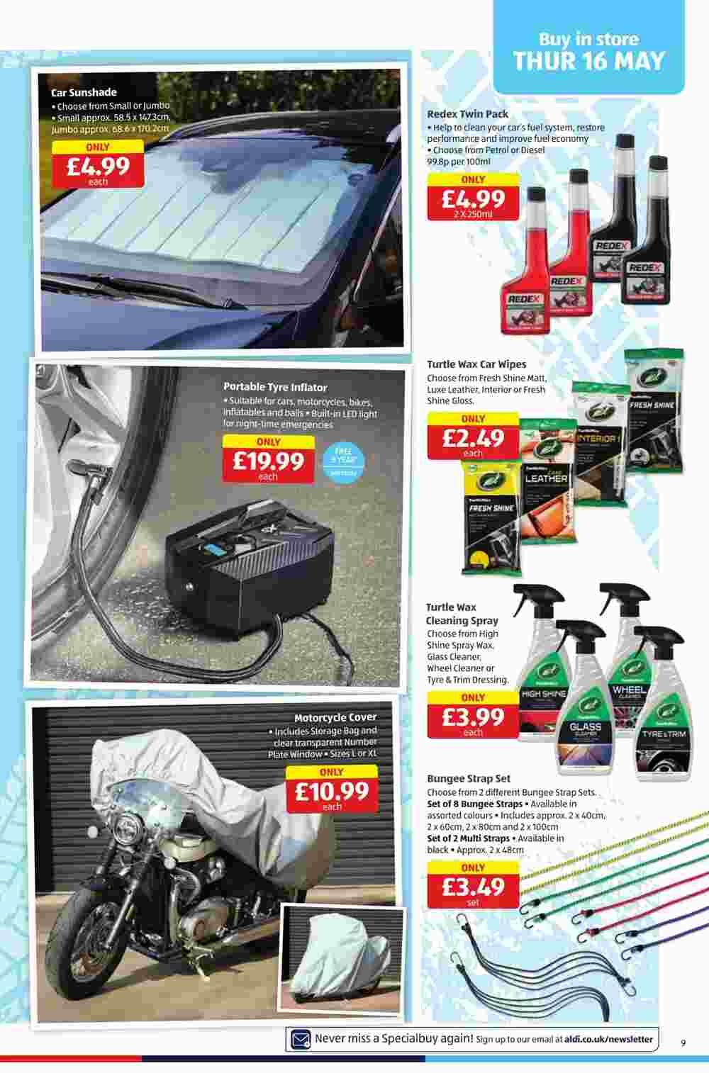 Aldi offers valid from 16/05/2024 - Page 9.