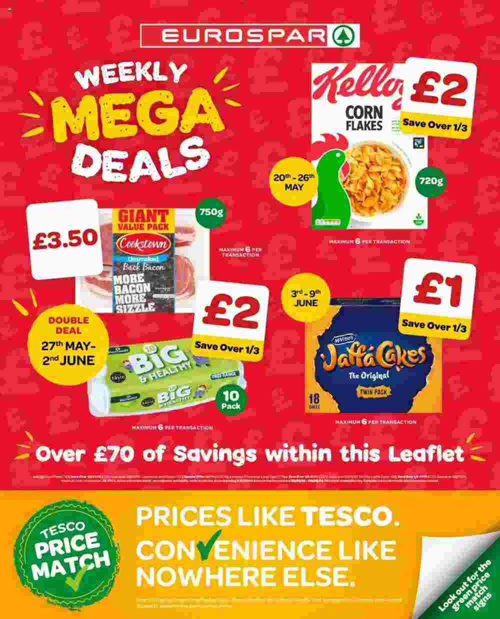 Spar offers valid from 20/05/2024 - Page 1.