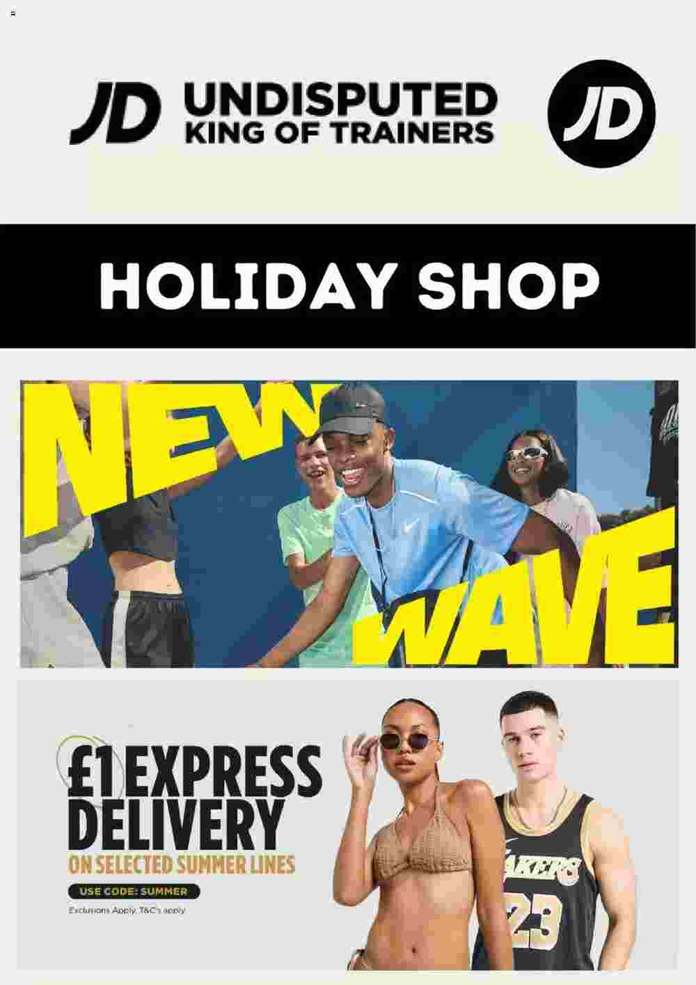 JD Sports offers valid from 21/05/2024 - Page 1.