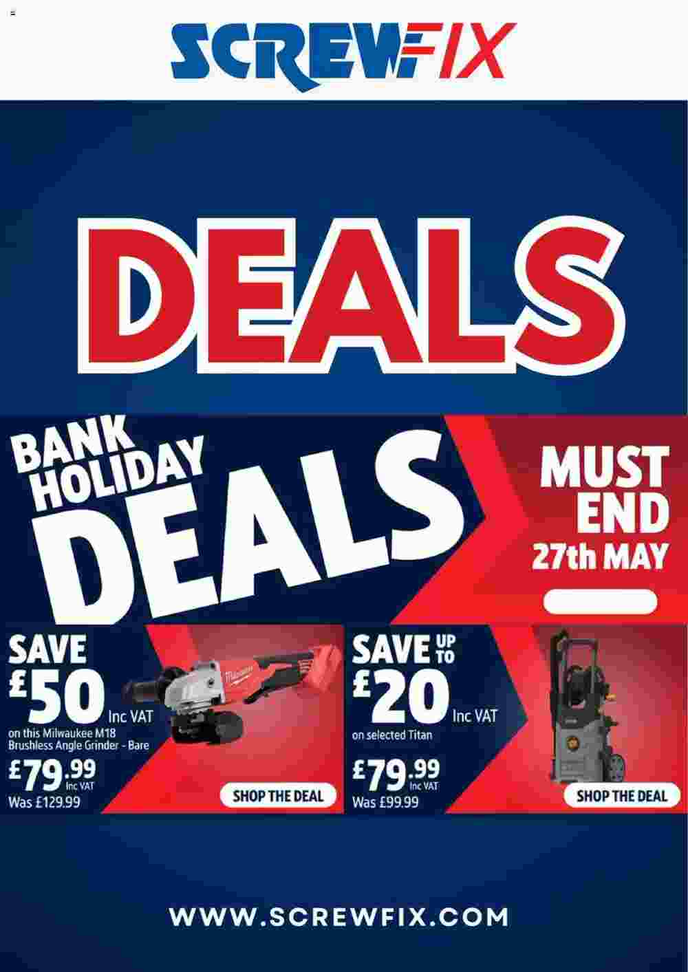 Screwfix offers valid from 23/05/2024 - Page 1.