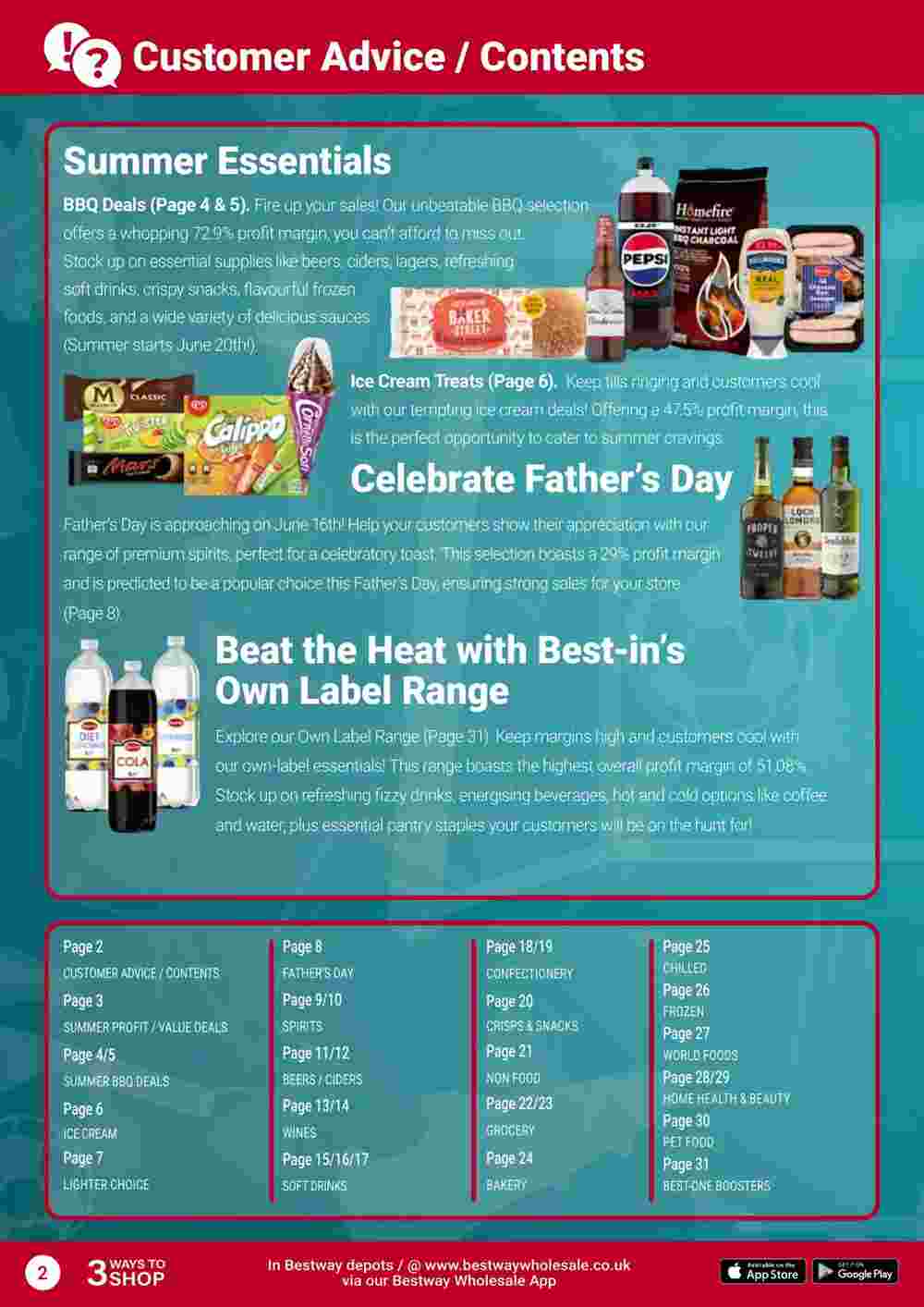 Bestway offers valid from 24/05/2024 - Page 2.