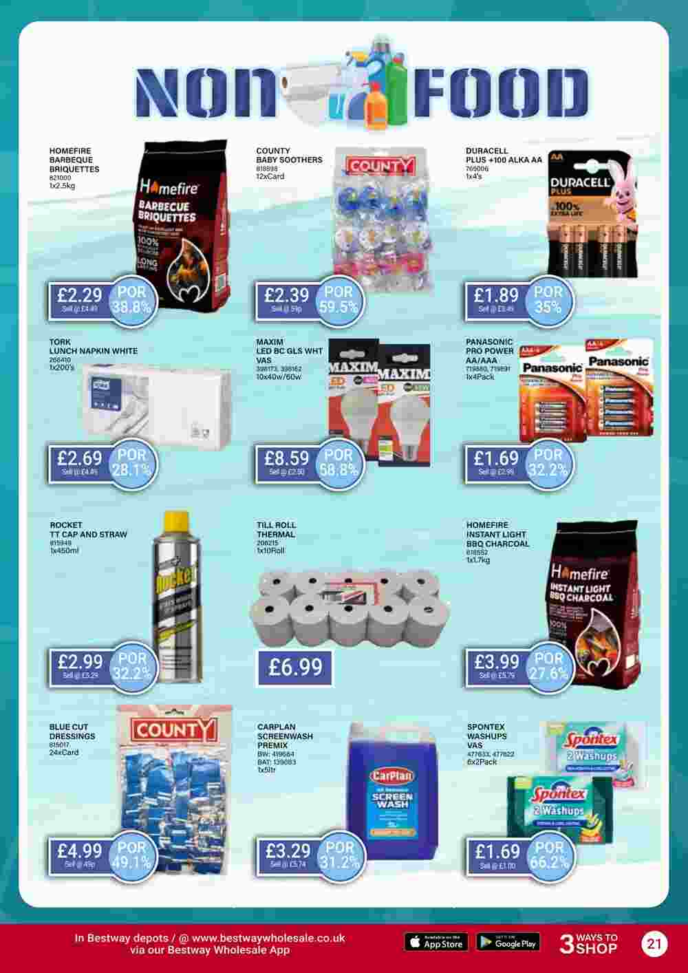 Bestway offers valid from 24/05/2024 - Page 21.