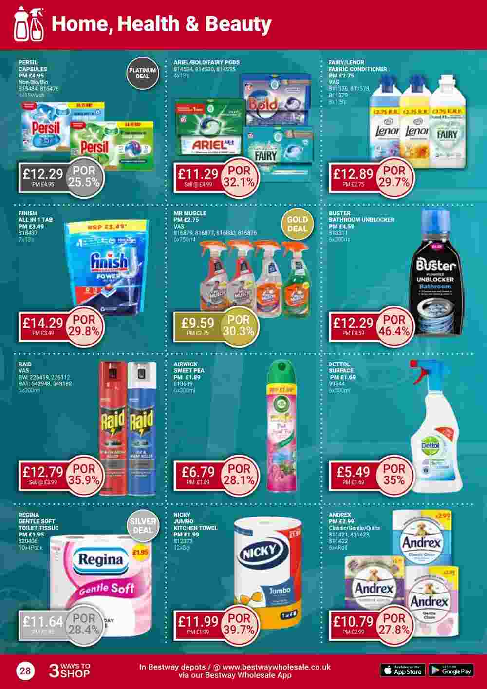 Bestway offers valid from 24/05/2024 - Page 28.