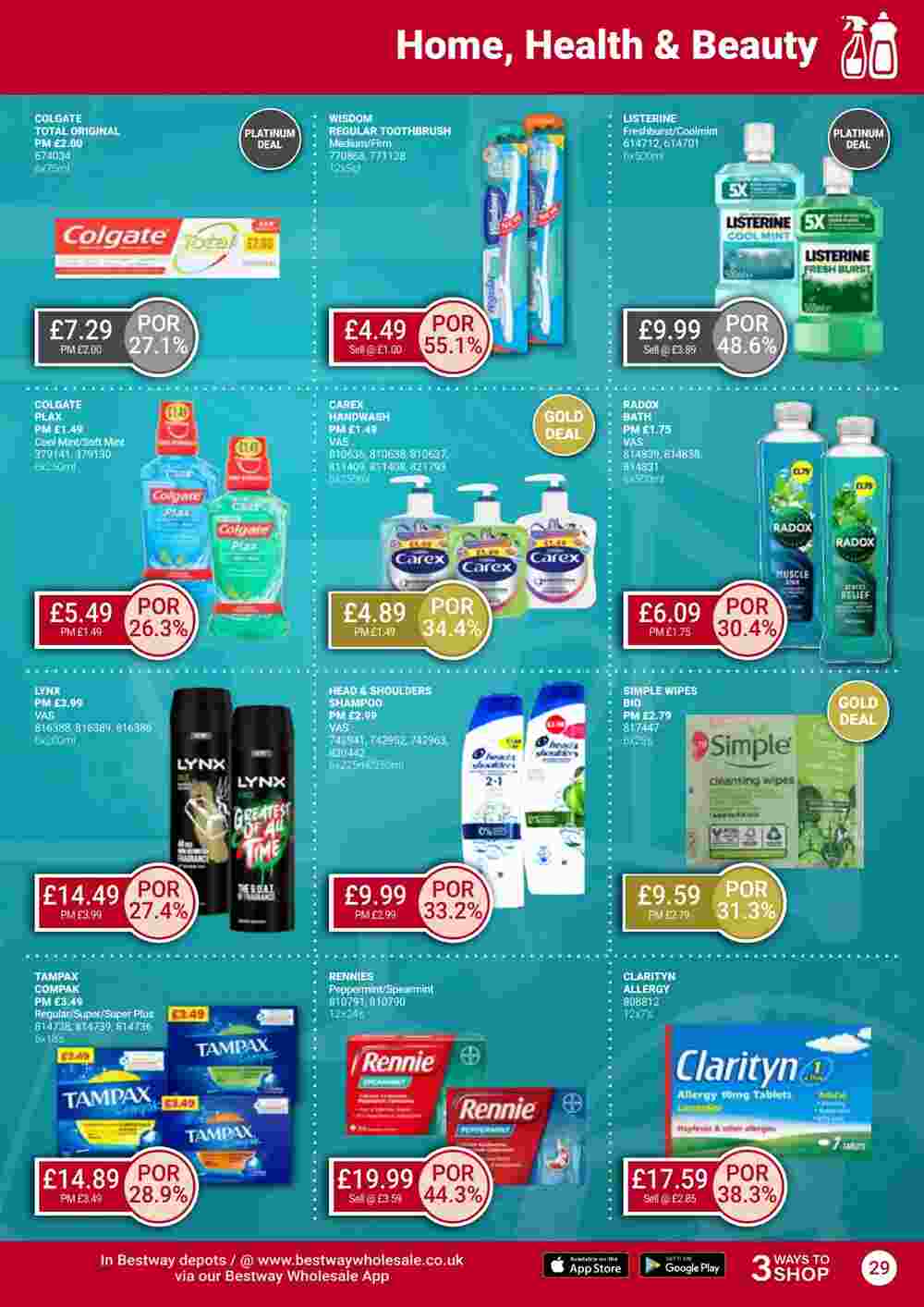 Bestway offers valid from 24/05/2024 - Page 29.