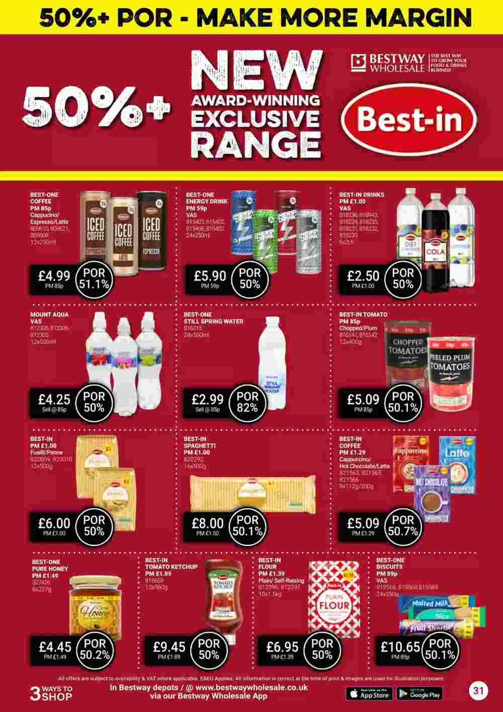 Bestway offers valid from 24/05/2024 - Page 31.