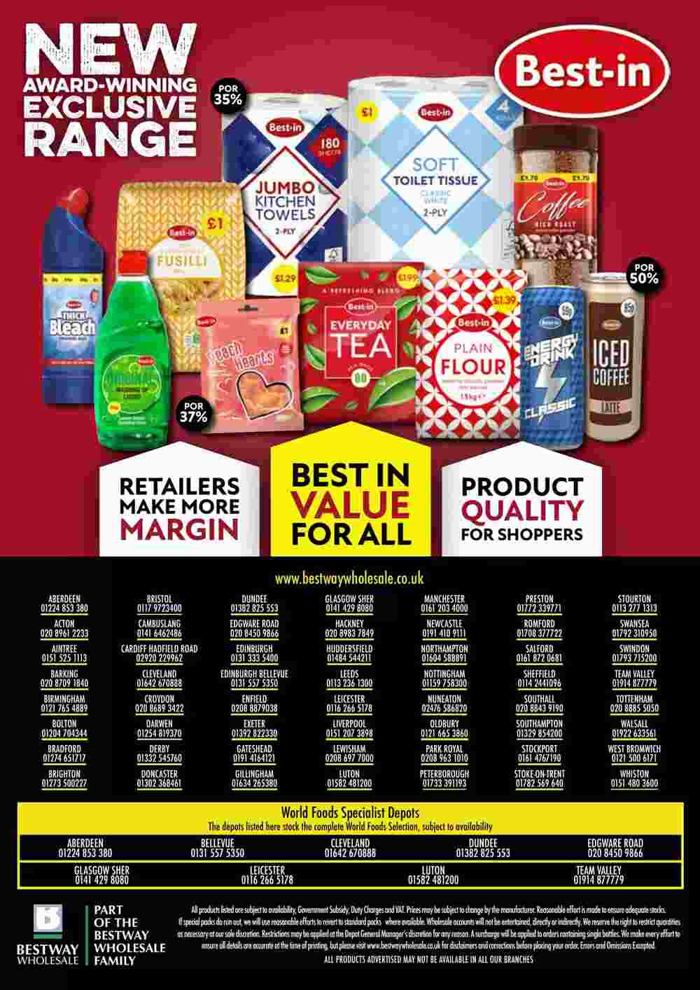 Bestway offers valid from 24/05/2024 - Page 32.