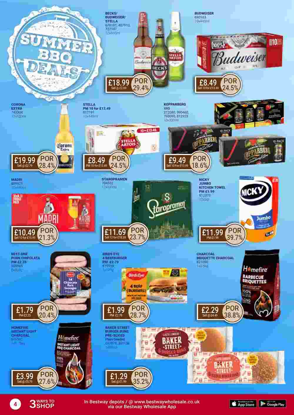 Bestway offers valid from 24/05/2024 - Page 4.