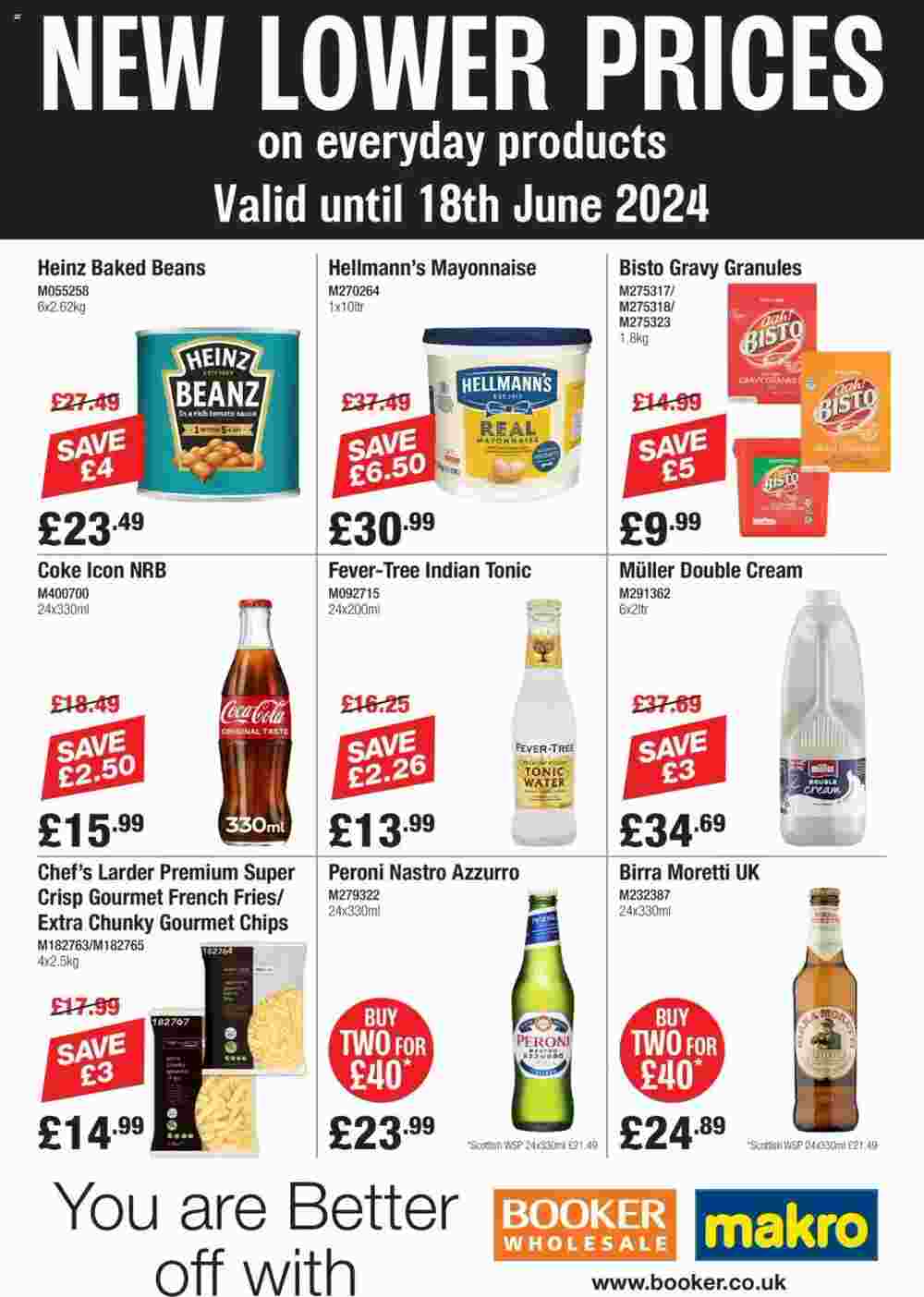 Booker Wholesale offers valid from 28/05/2024 - Page 1.