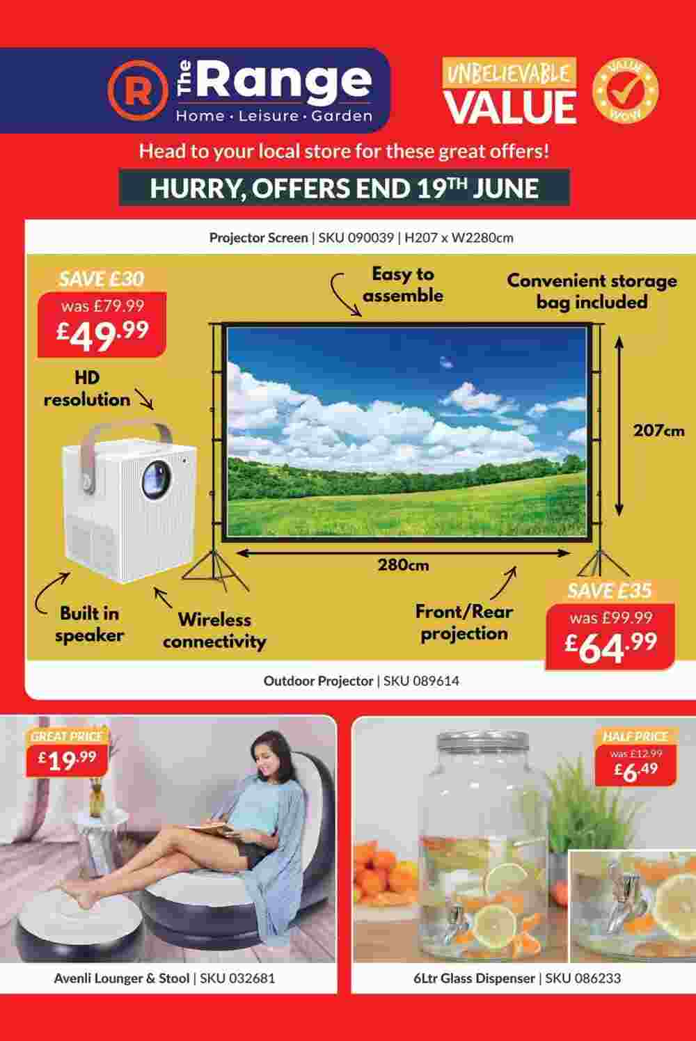 The Range offers valid from 07/06/2024 - Page 1.