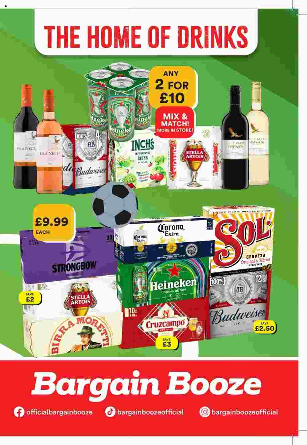 Bargain Booze offers valid from 18/06/2024 - Page 1.