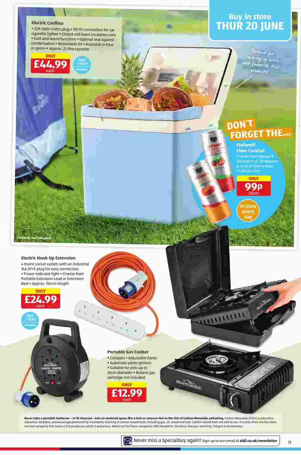 Aldi offers valid from 20/06/2024 - Page 13.