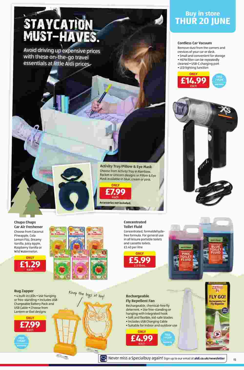 Aldi offers valid from 20/06/2024 - Page 15.