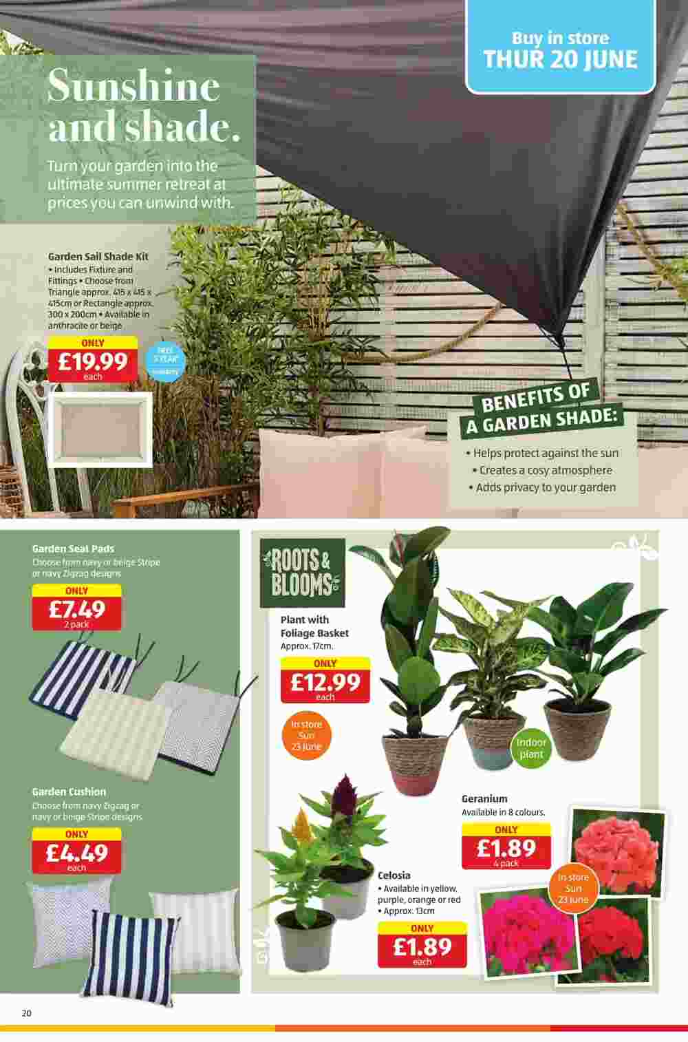 Aldi offers valid from 20/06/2024 - Page 20.