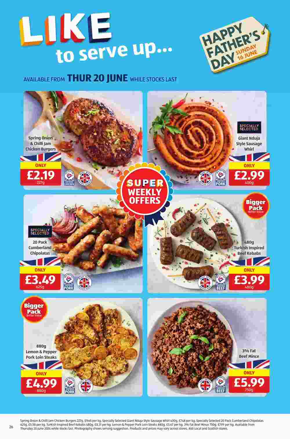 Aldi offers valid from 20/06/2024 - Page 26.