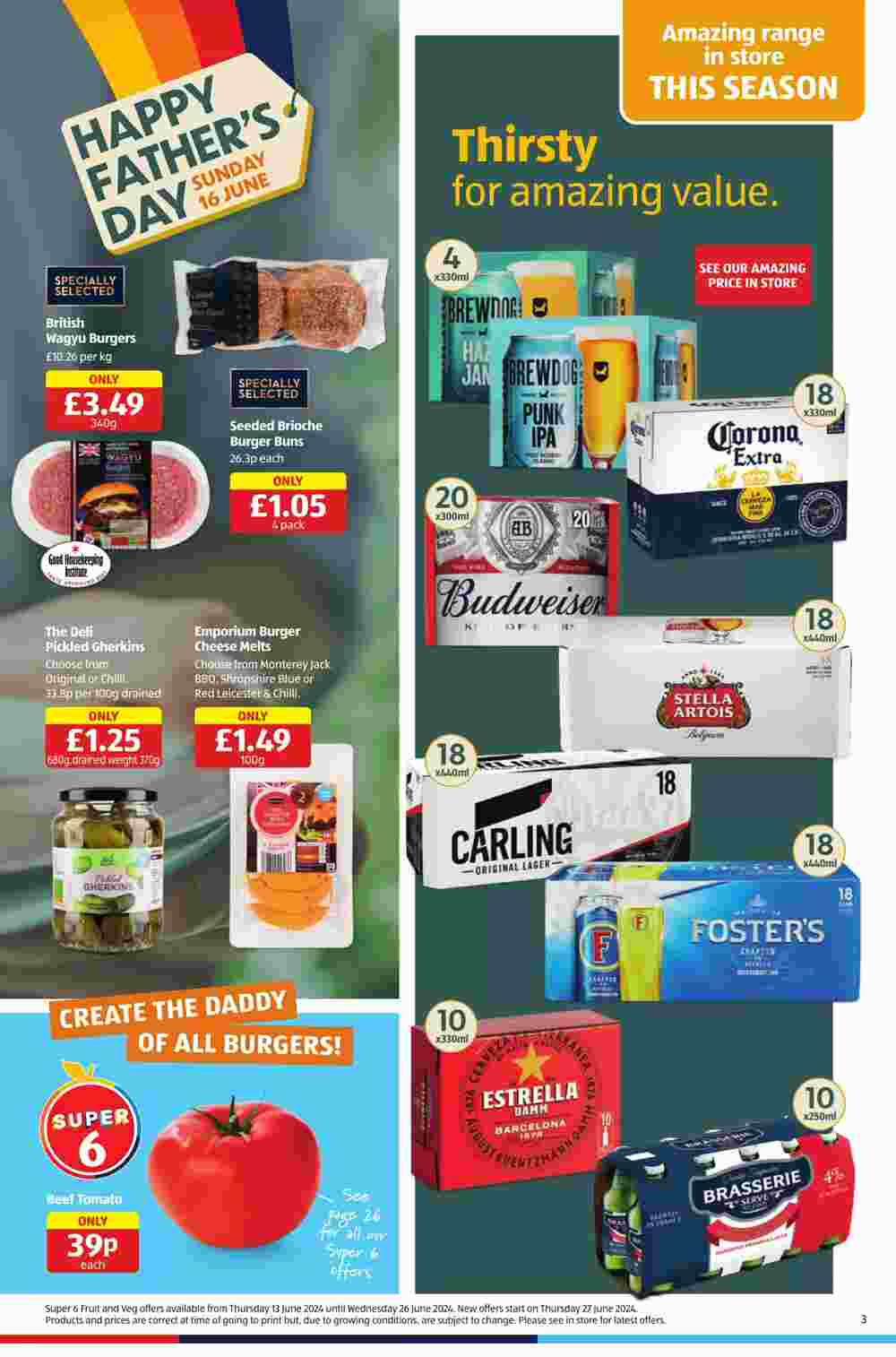 Aldi offers valid from 20/06/2024 - Page 3.