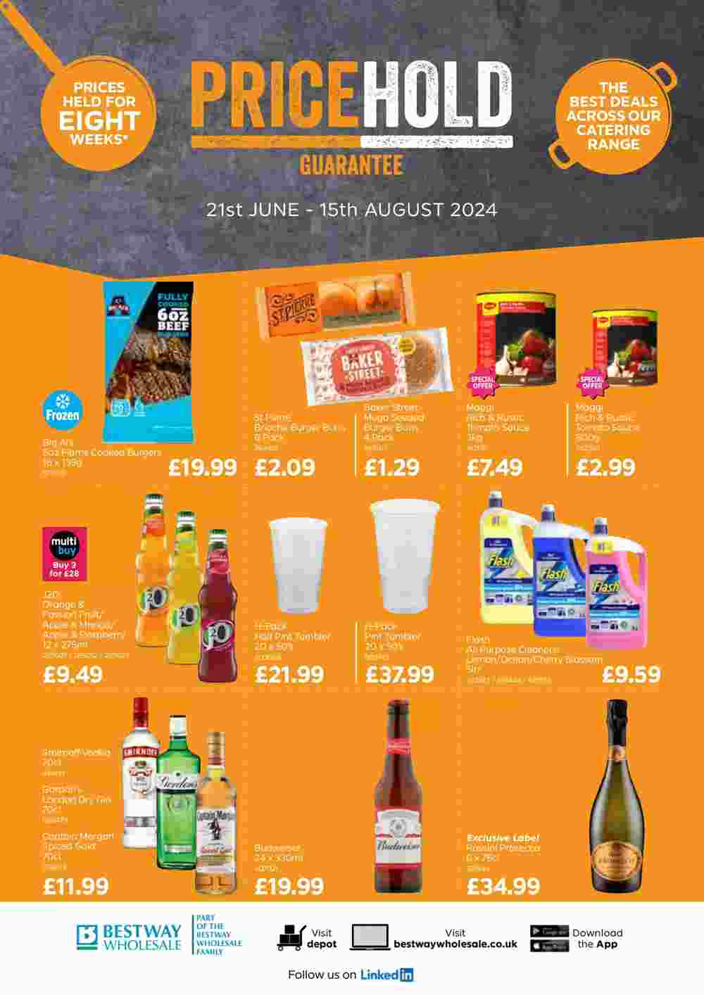 Bestway offers valid from 21/06/2024 - Page 1.