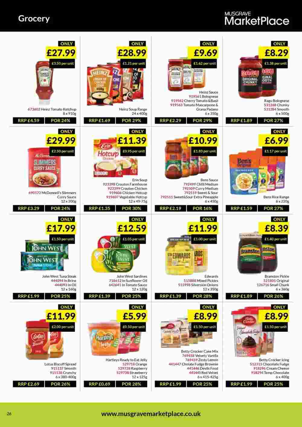 Musgrave MarketPlace offers valid from 24/06/2024 - Page 26.