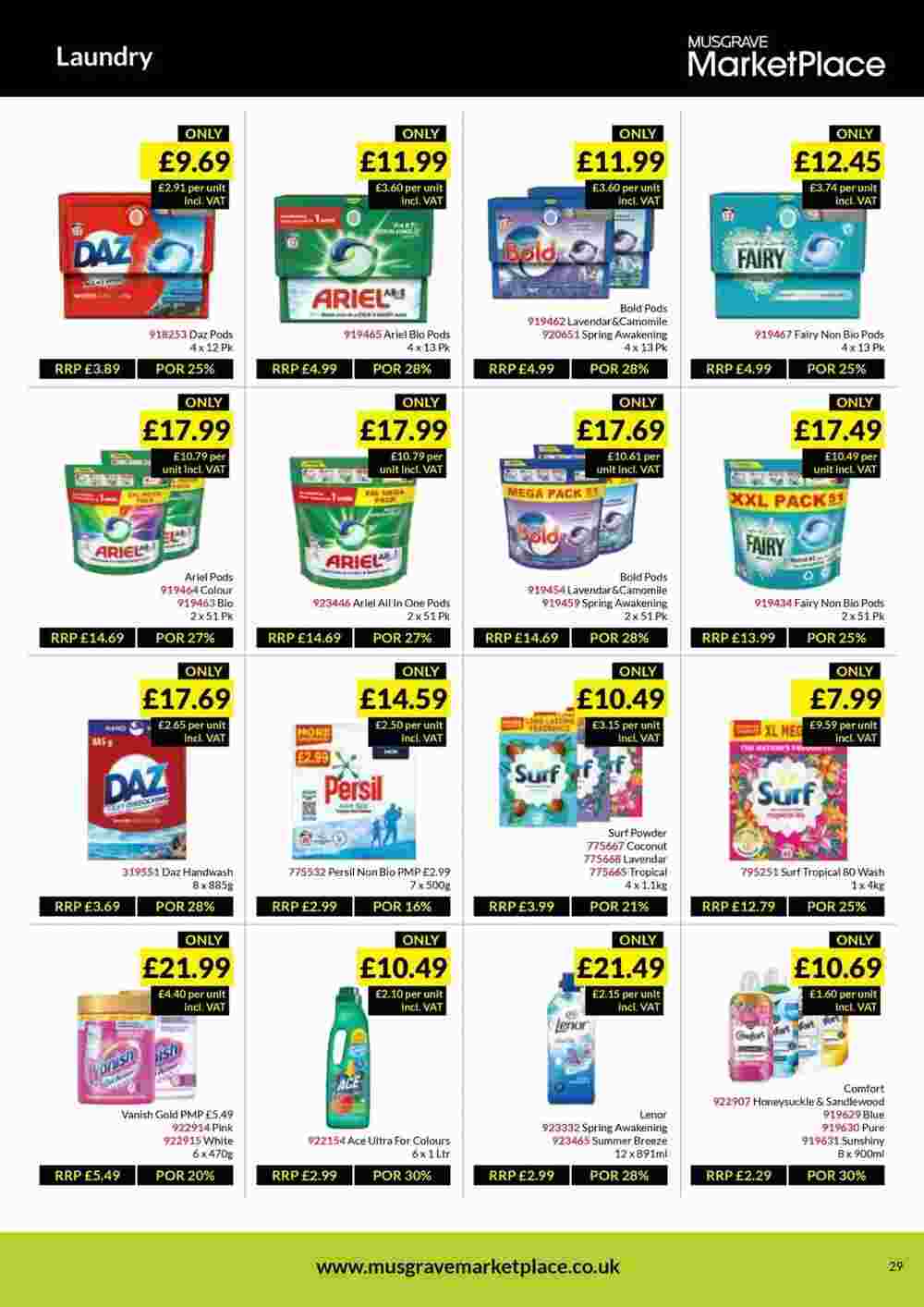 Musgrave MarketPlace offers valid from 24/06/2024 - Page 29.