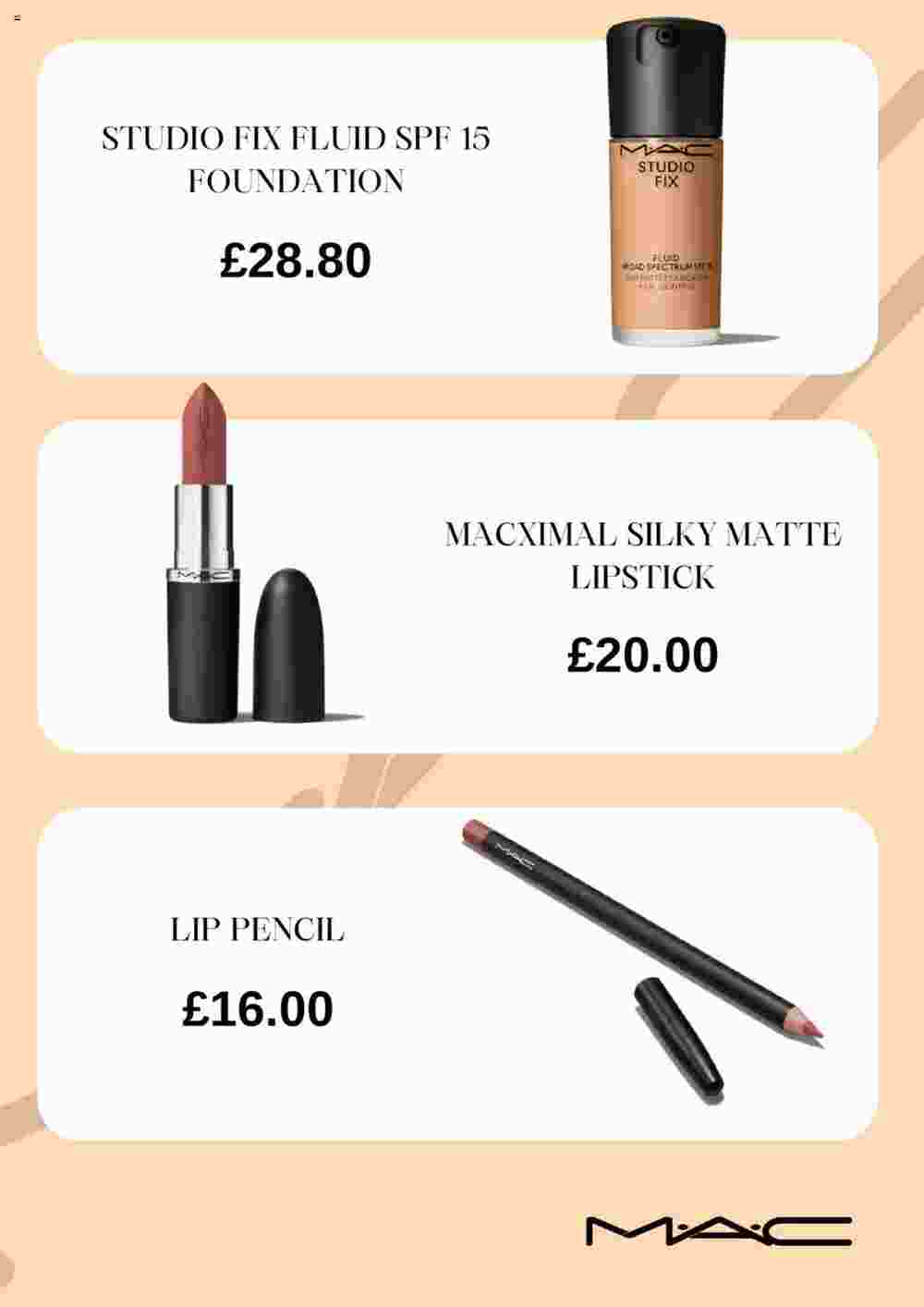 MAC Cosmetics offers valid from 26/06/2024 - Page 2.