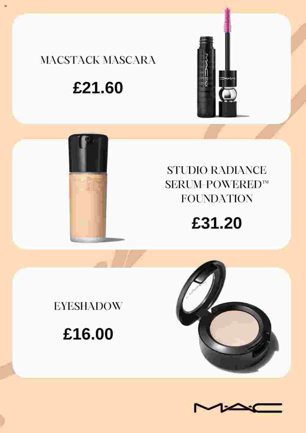 MAC Cosmetics offers valid from 26/06/2024 - Page 3.