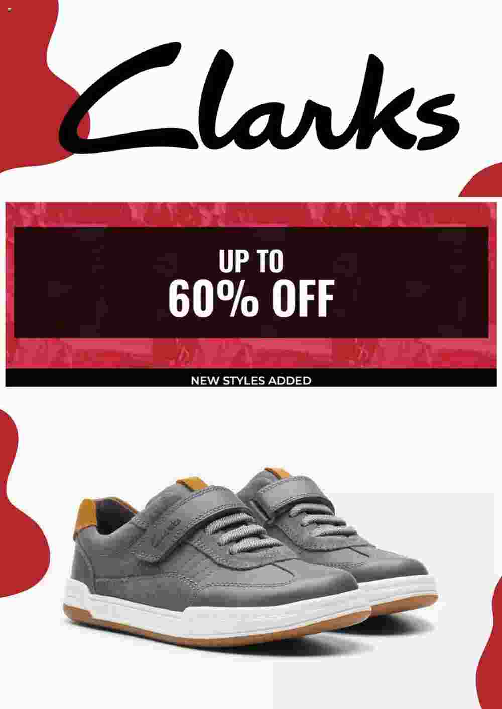 Clarks offers valid from 03/07/2024 - Page 1.