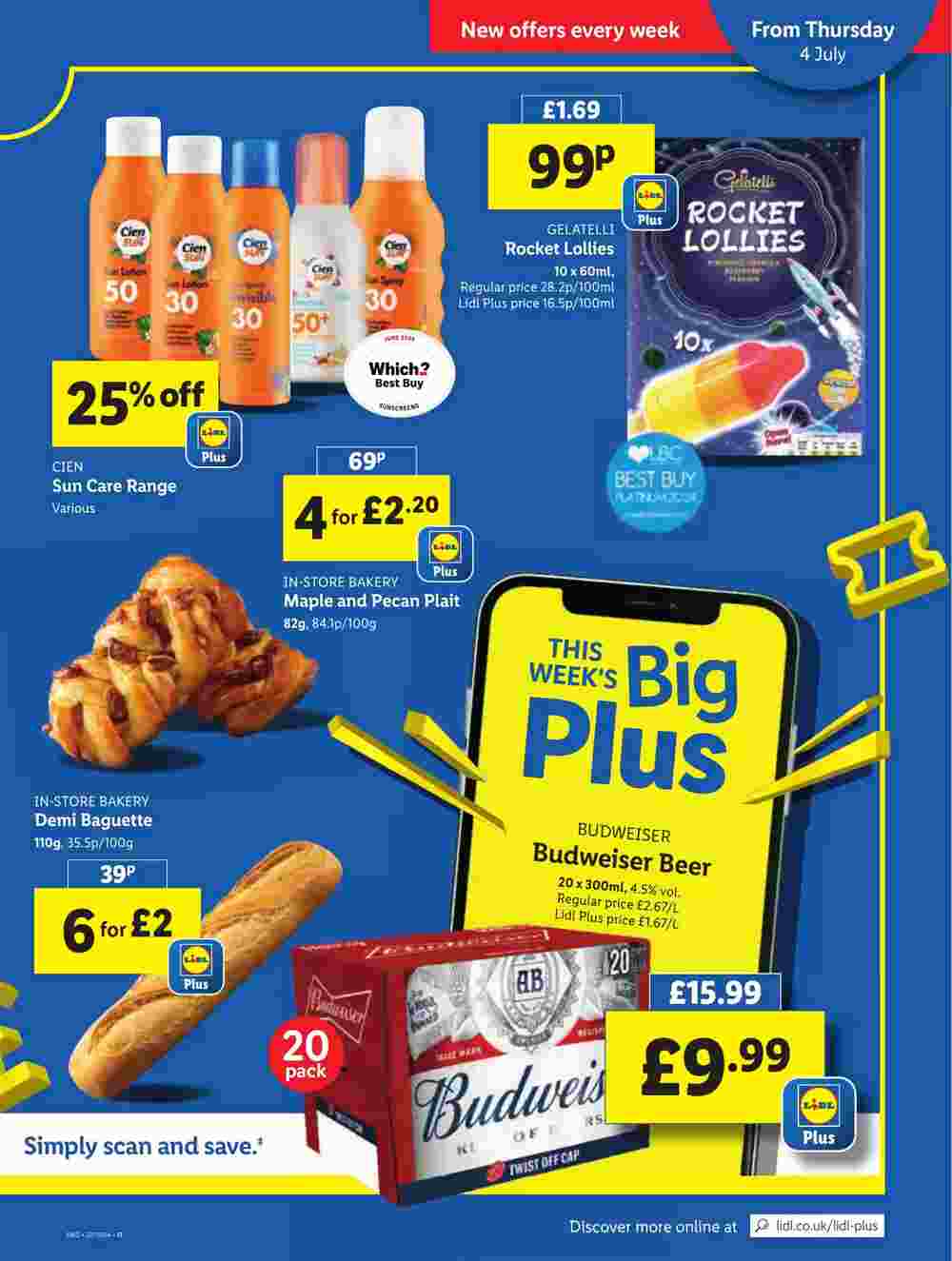 Lidl offers valid from 04/07/2024 - Page 9.