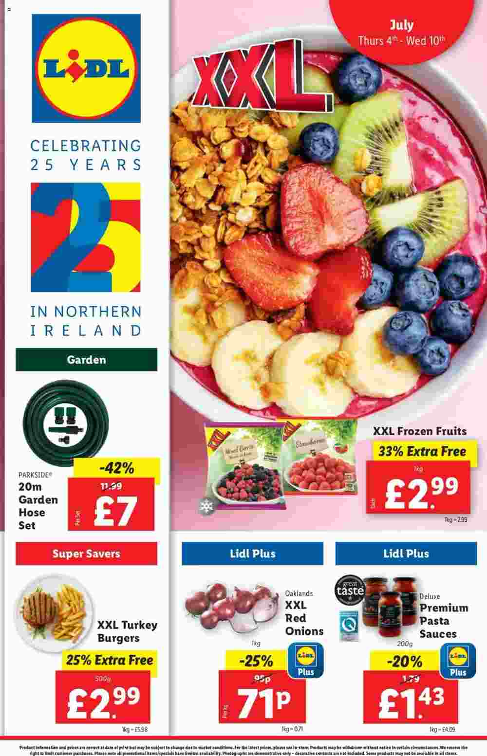 Lidl offers valid from 04/07/2024 - Page 1.