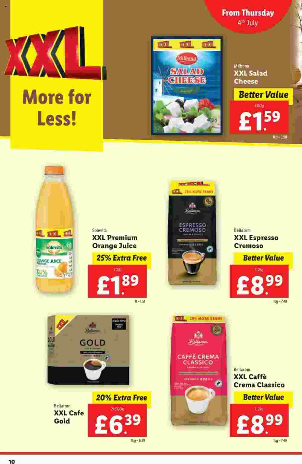 Lidl offers valid from 04/07/2024 - Page 10.