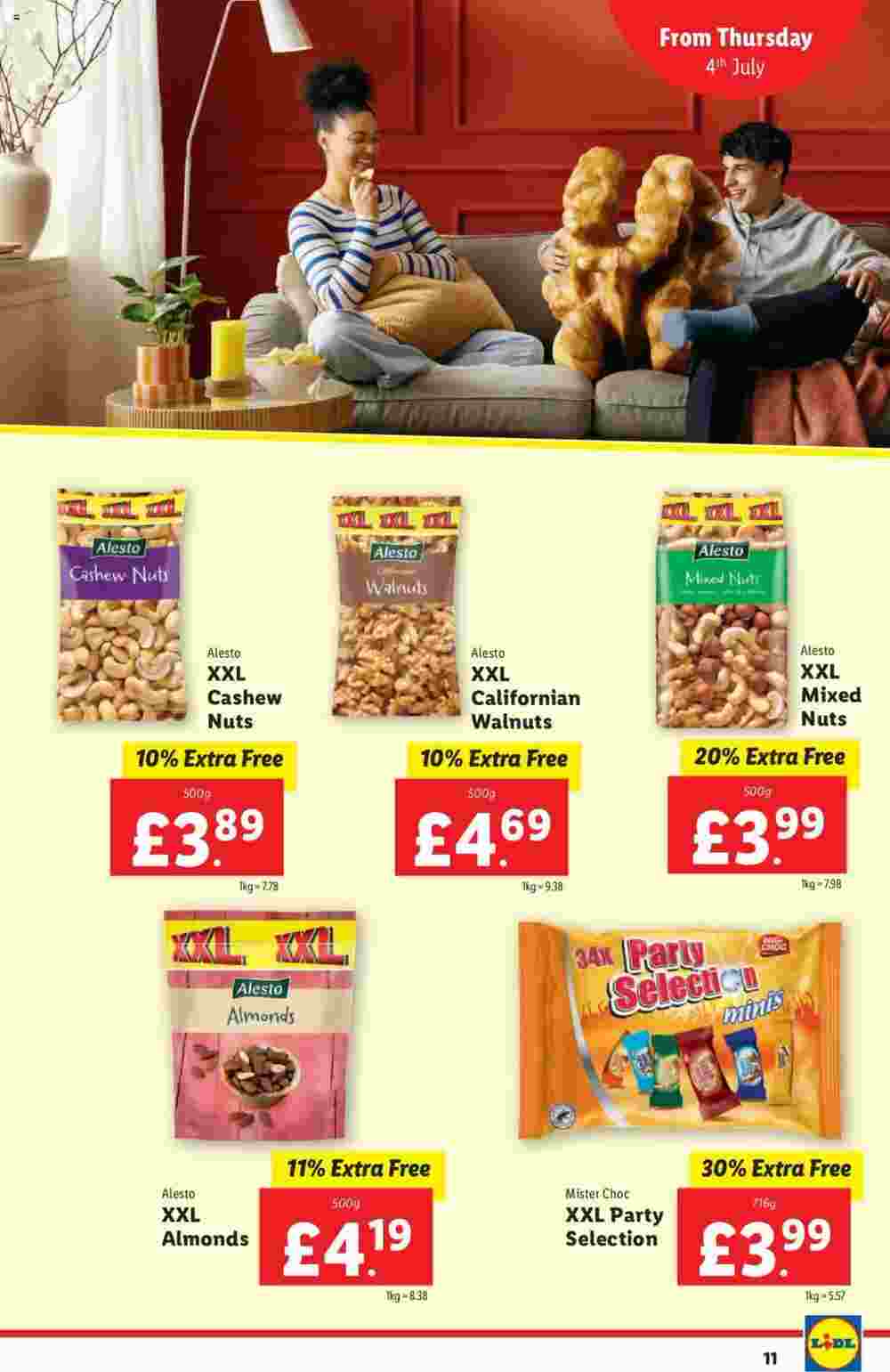 Lidl offers valid from 04/07/2024 - Page 11.