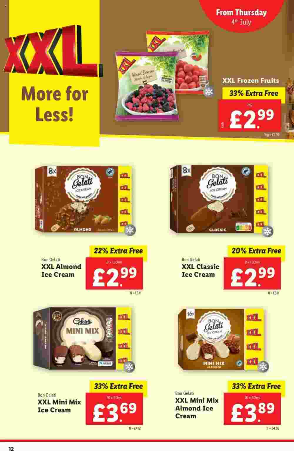 Lidl offers valid from 04/07/2024 - Page 12.