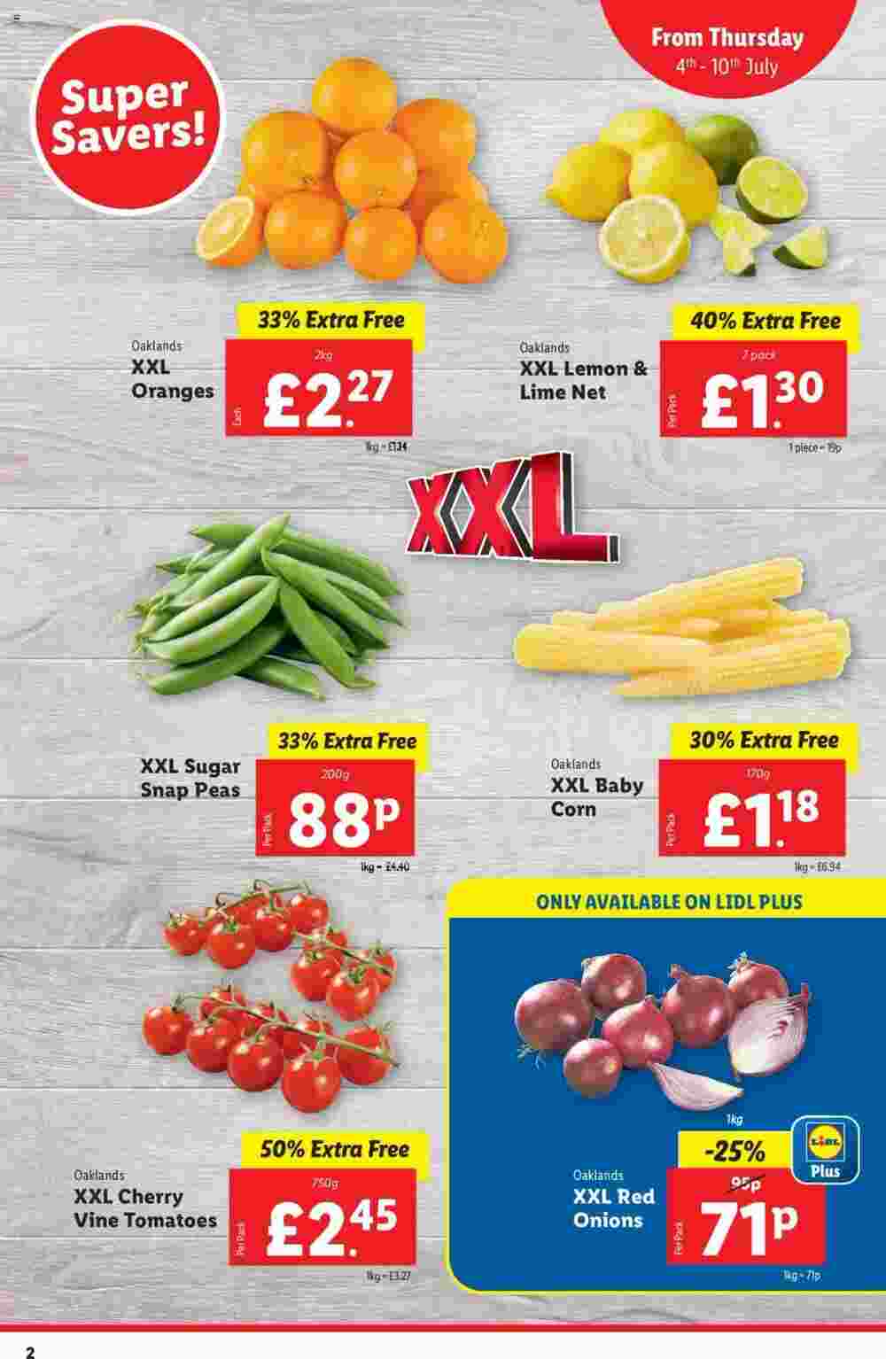 Lidl offers valid from 04/07/2024 - Page 2.