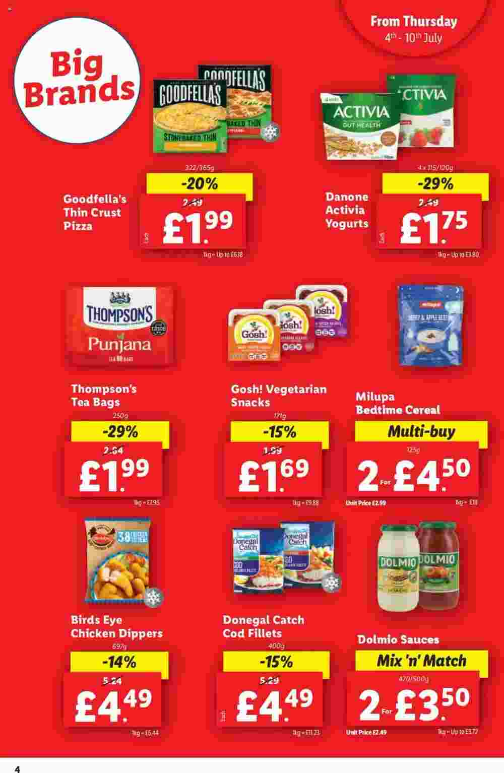 Lidl offers valid from 04/07/2024 - Page 4.