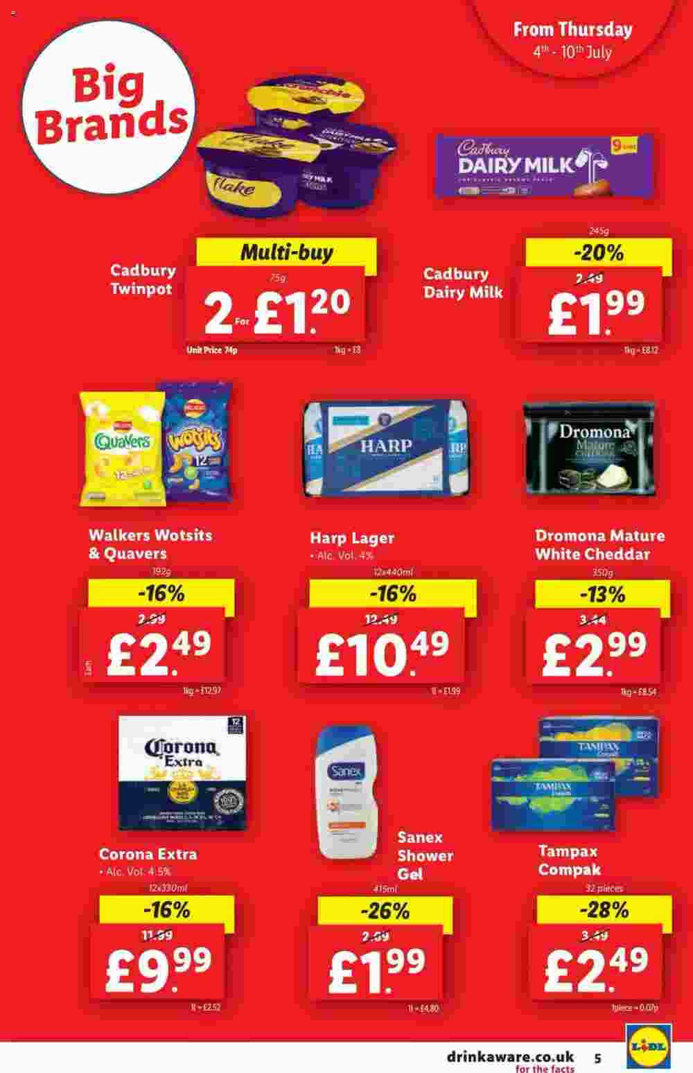 Lidl offers valid from 04/07/2024 - Page 5.