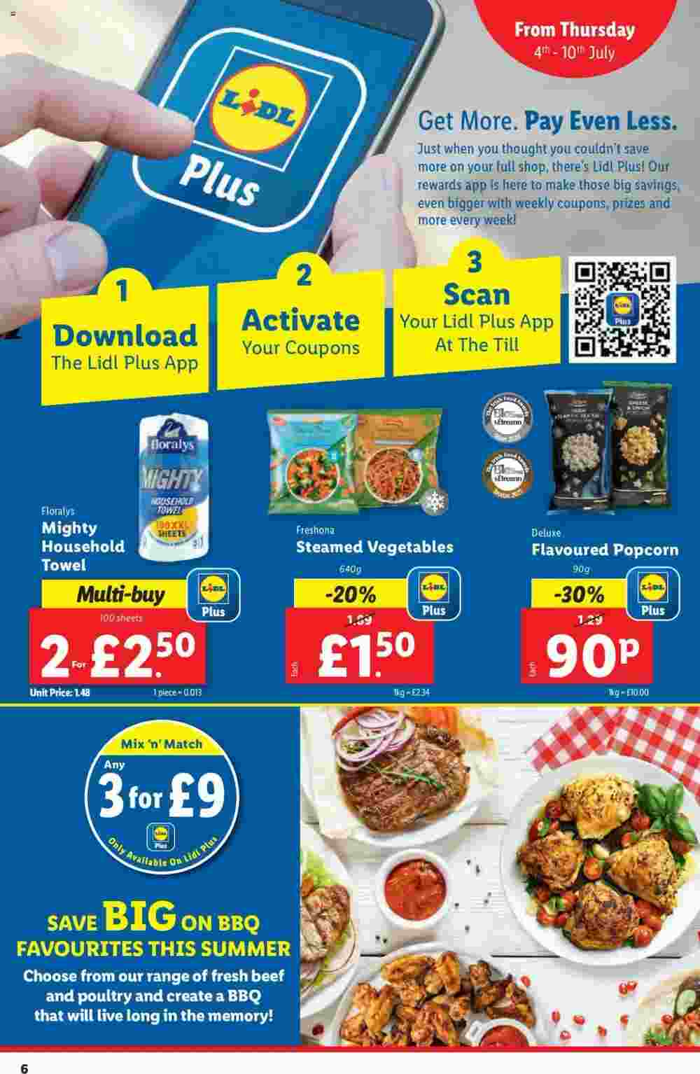 Lidl offers valid from 04/07/2024 - Page 6.