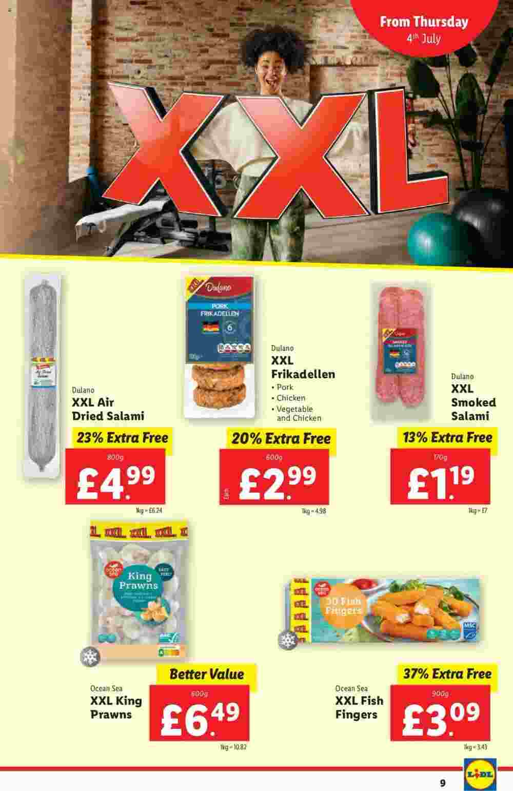 Lidl offers valid from 04/07/2024 - Page 9.