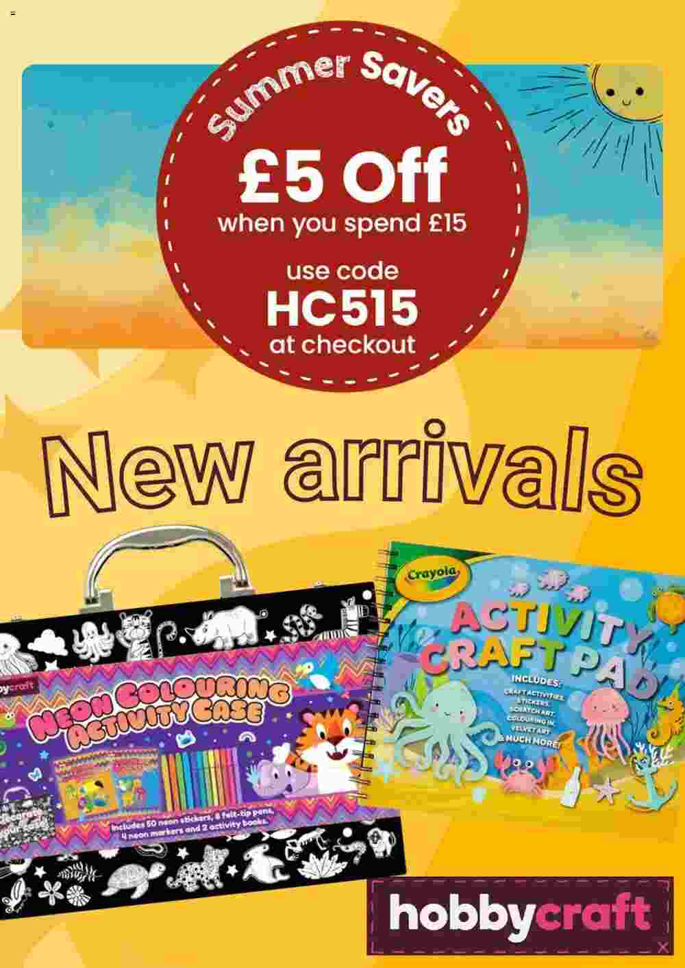 Hobbycraft offers valid from 04/07/2024 - Page 1.