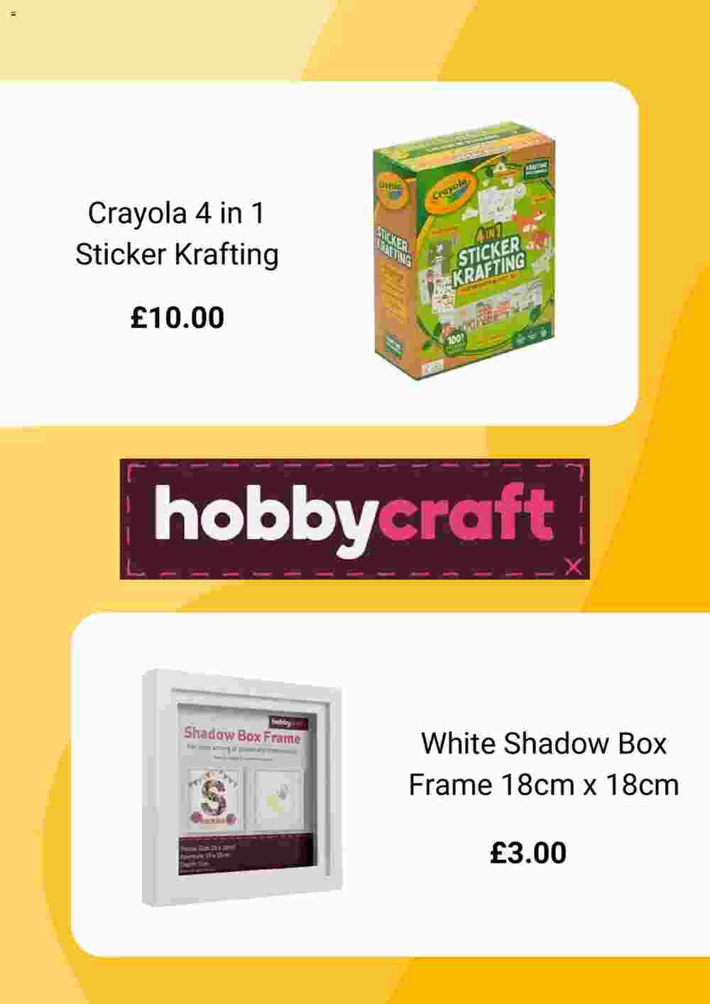 Hobbycraft offers valid from 04/07/2024 - Page 2.