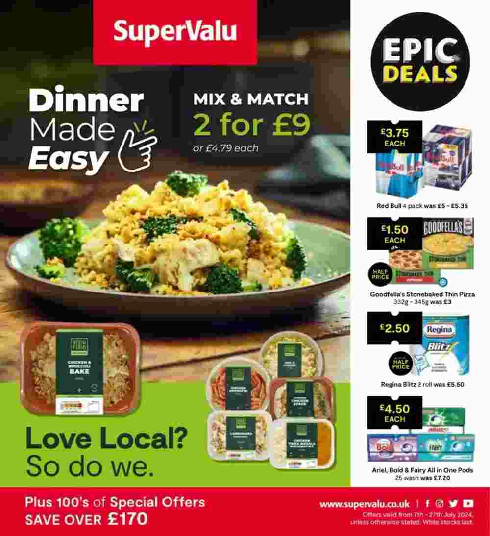 SuperValu offers valid from 08/07/2024 - Page 1.