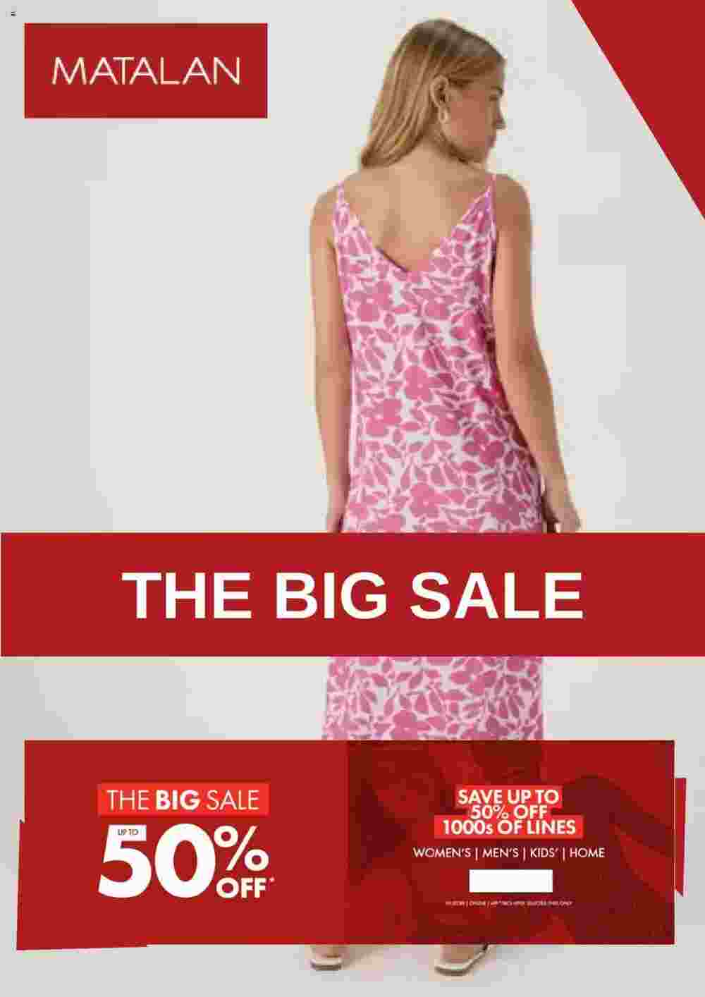 Matalan offers valid from 09/07/2024 - Page 1.