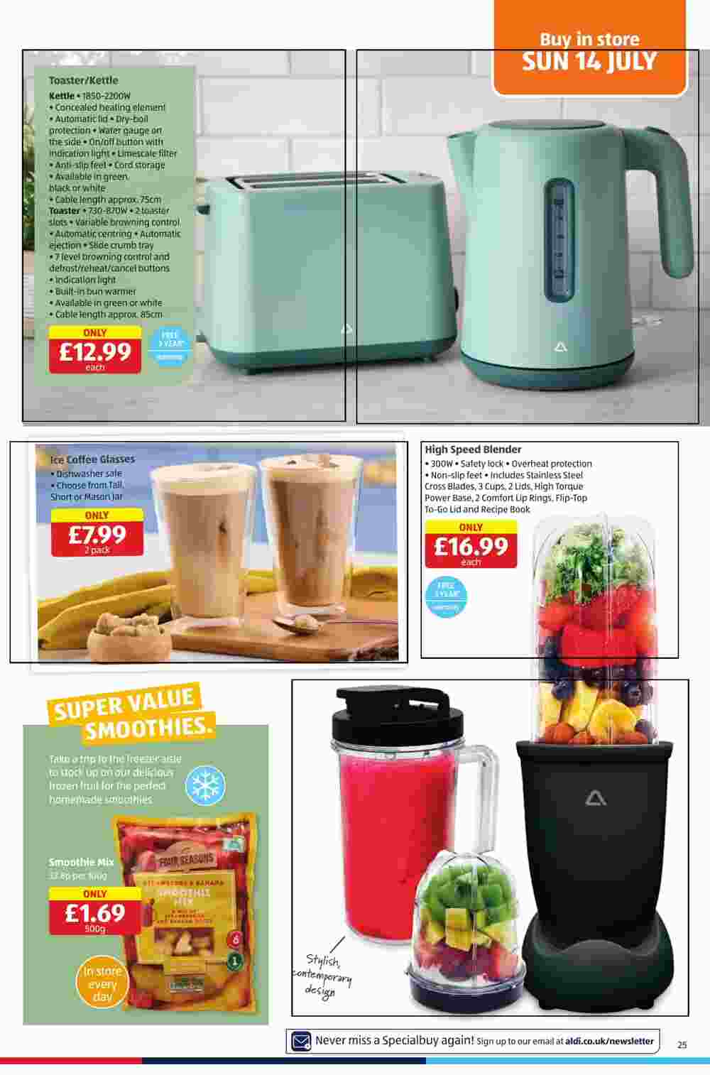 Aldi offers valid from 11/07/2024 - Page 25.