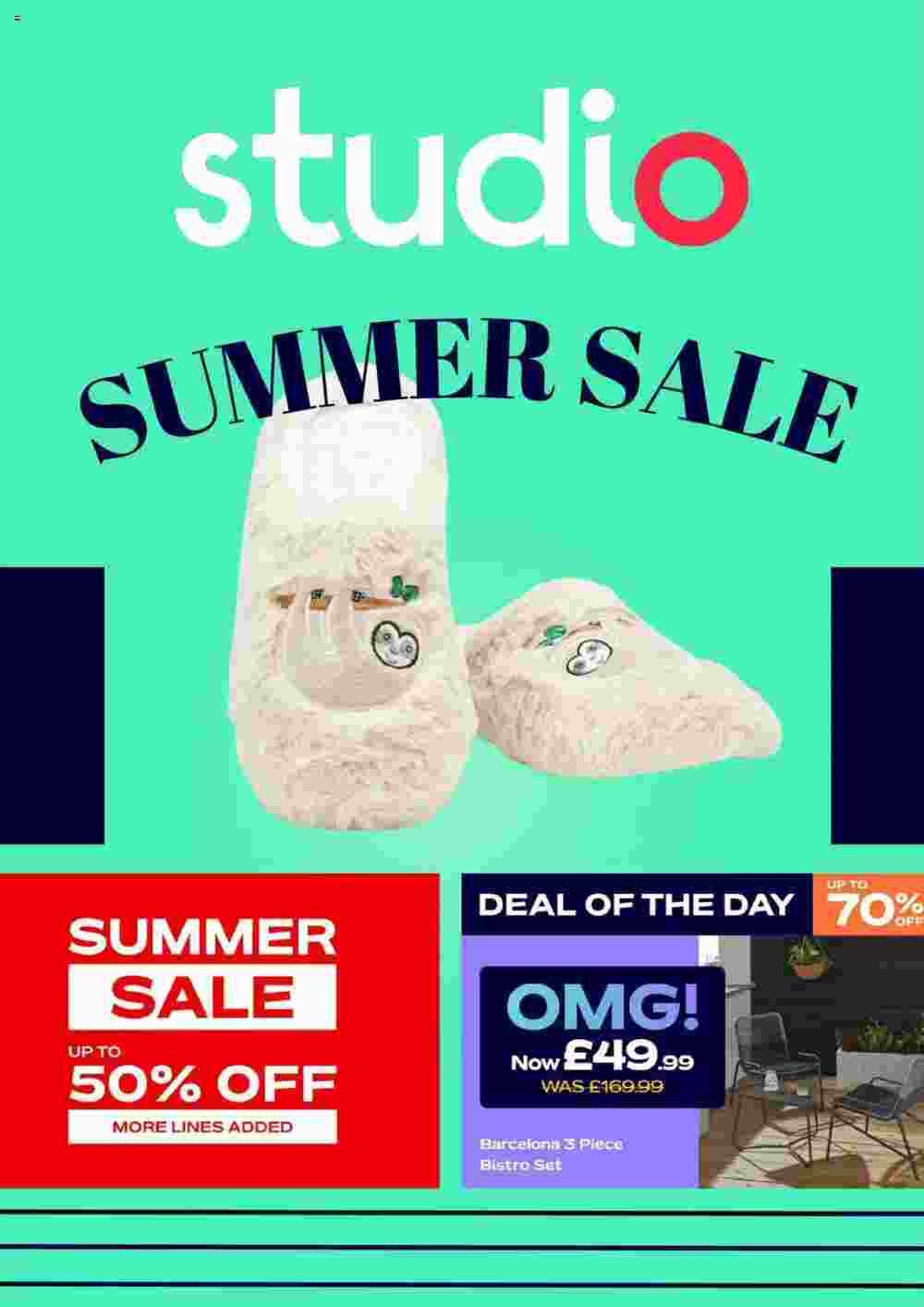 Studio offers valid from 13/07/2024 - Page 1.